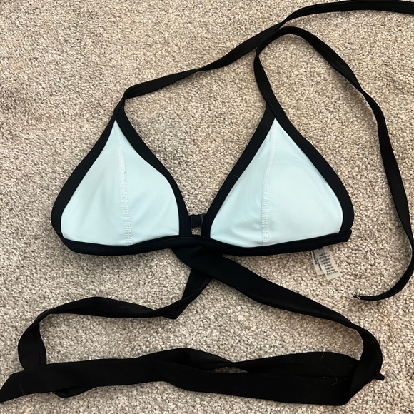 PINK cross swim top - Picture 1 of 3